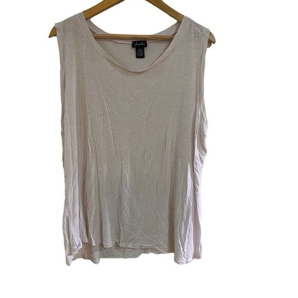 Justify cap sleeve white stretch plus size 3xl women’s blouse - Picture 1 of 4